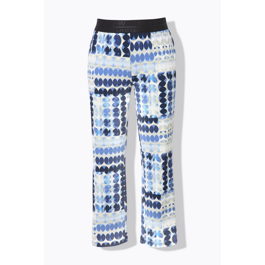 Ulla Popken Sienna Kreise Jerseyhose Schmales Bein  