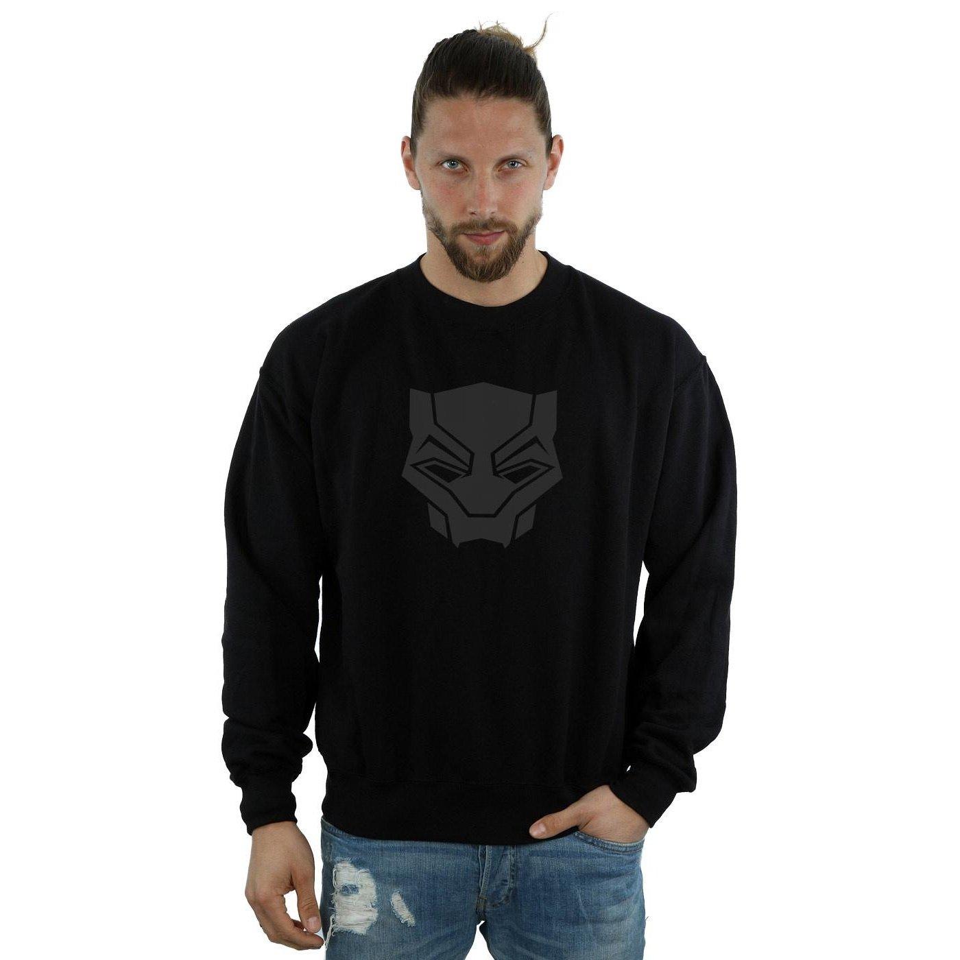 MARVEL  Black On Black Sweatshirt 