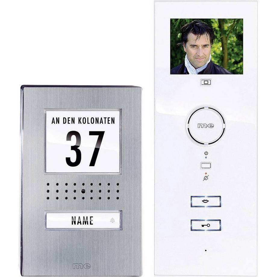 m-e modern-electronics  1 Familienhaus-Video-Türsprechanlagen-Set 