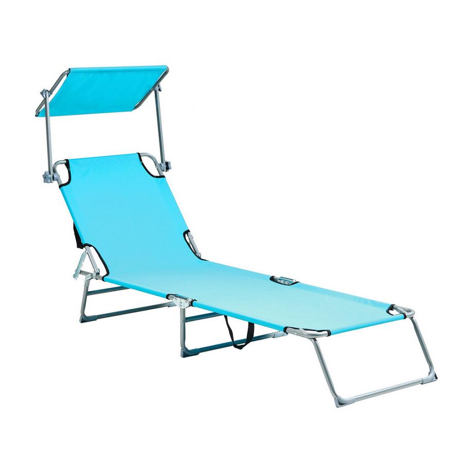 Sonnenliege aus Stahl  FOLIGNO