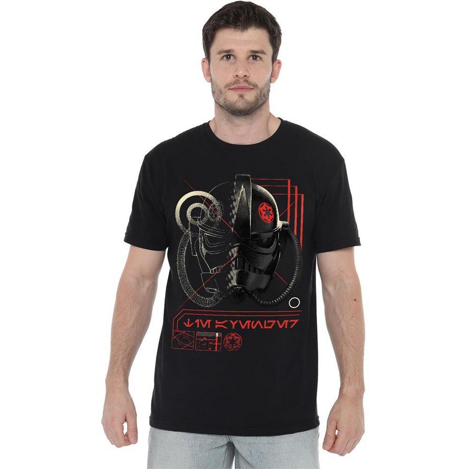 STAR WARS T-Shirt Grafico Casco Stormtrooper  