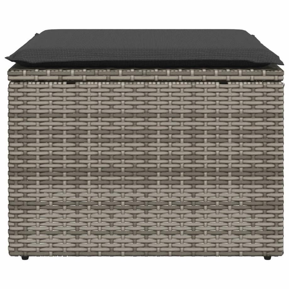 VidaXL  Gartenhocker poly-rattan 