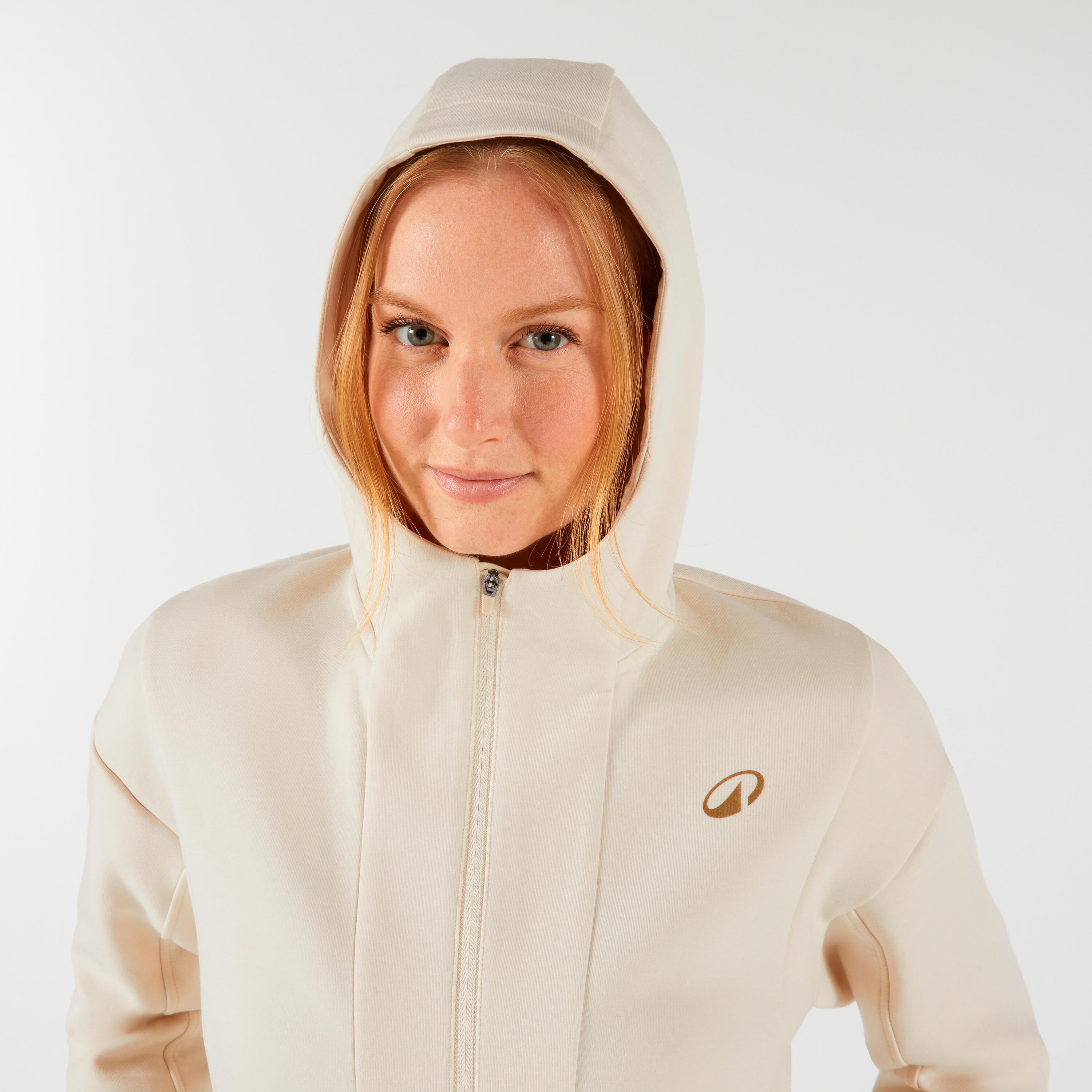 KUIKMA Tennis Sweatshirt mit Reissverschluss und Kapuze  