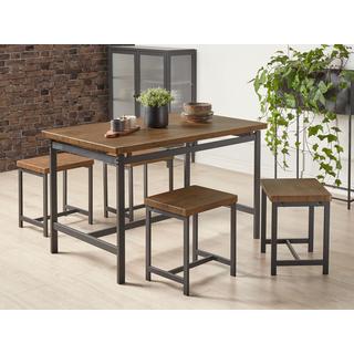 Beliani Esszimmer Set aus MDF-Platte Industriell ARLINGTON  