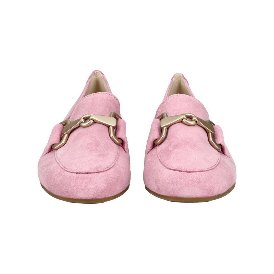 Gabor Babouche en cuir velours avec boucle métallique  