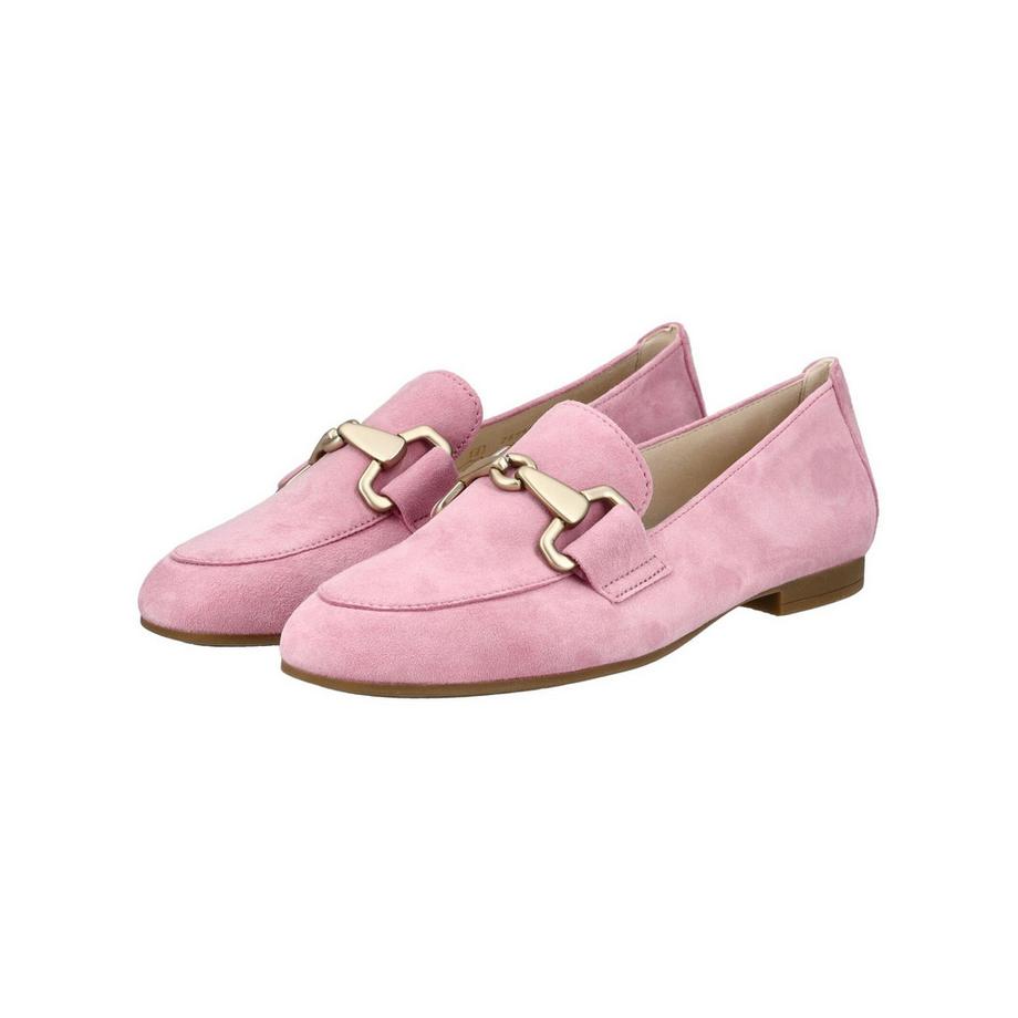 Gabor Babouche en cuir velours avec boucle métallique  