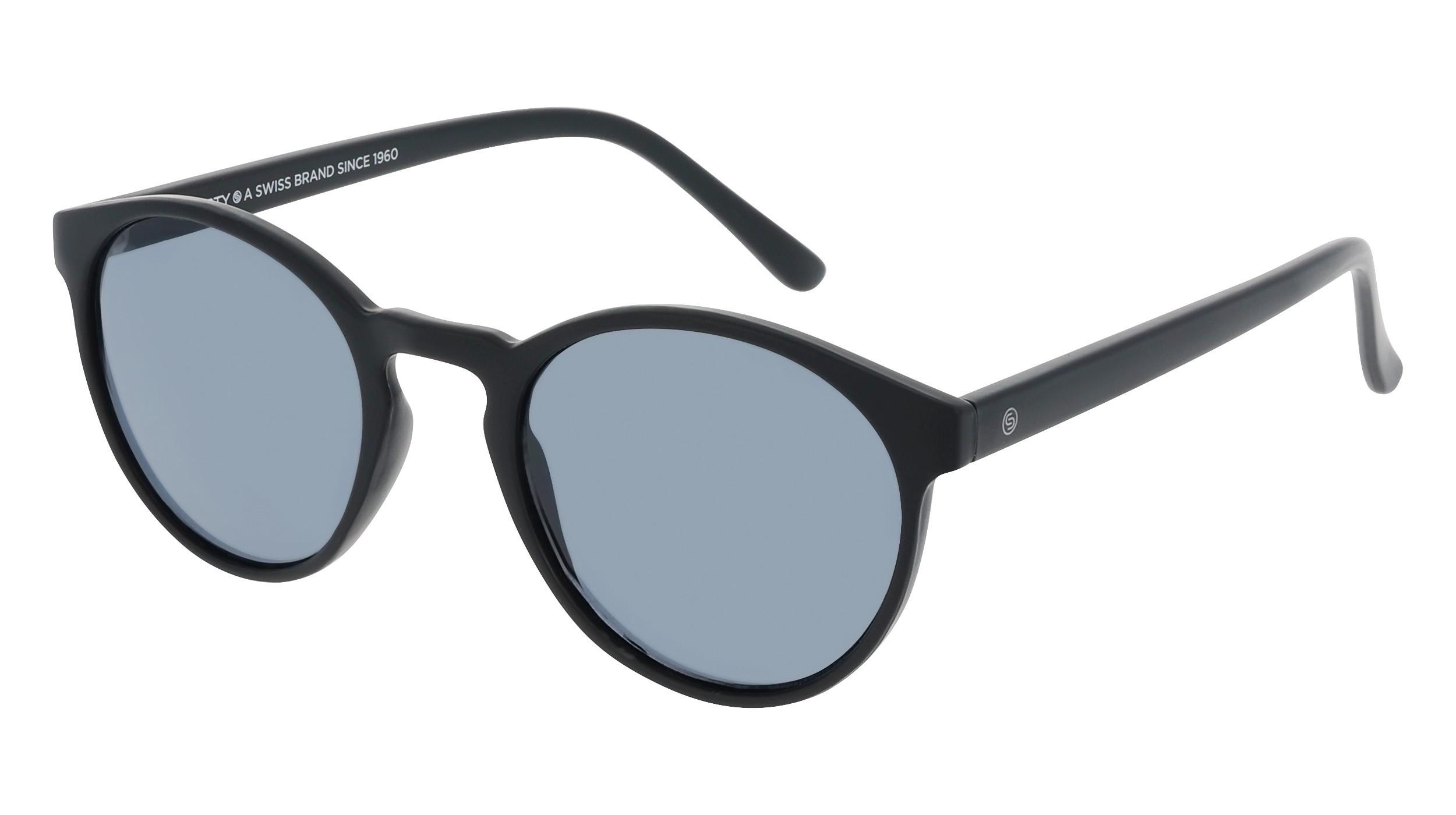 Smarty Lunettes de soleil rondes pour enfants avec étui  