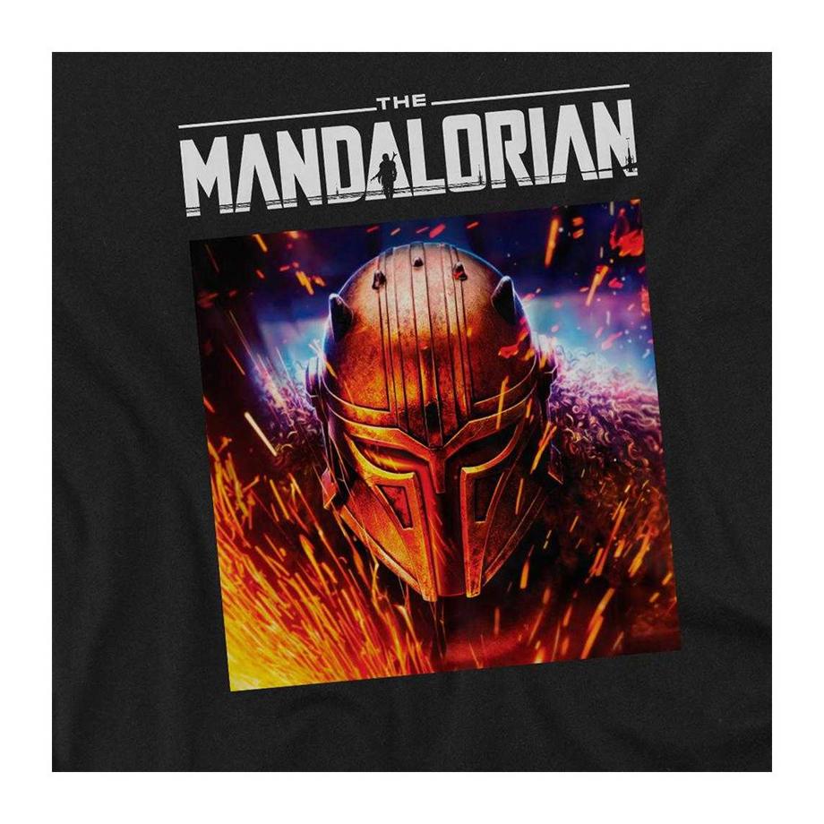 Star Wars: The Mandalorian T-Shirt en Coton Ringspun avec Motif The Armorer  