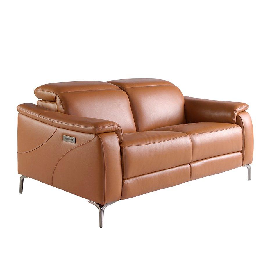 ANGEL CERDA 2-Sitzer-Relaxsofa aus em Leder  