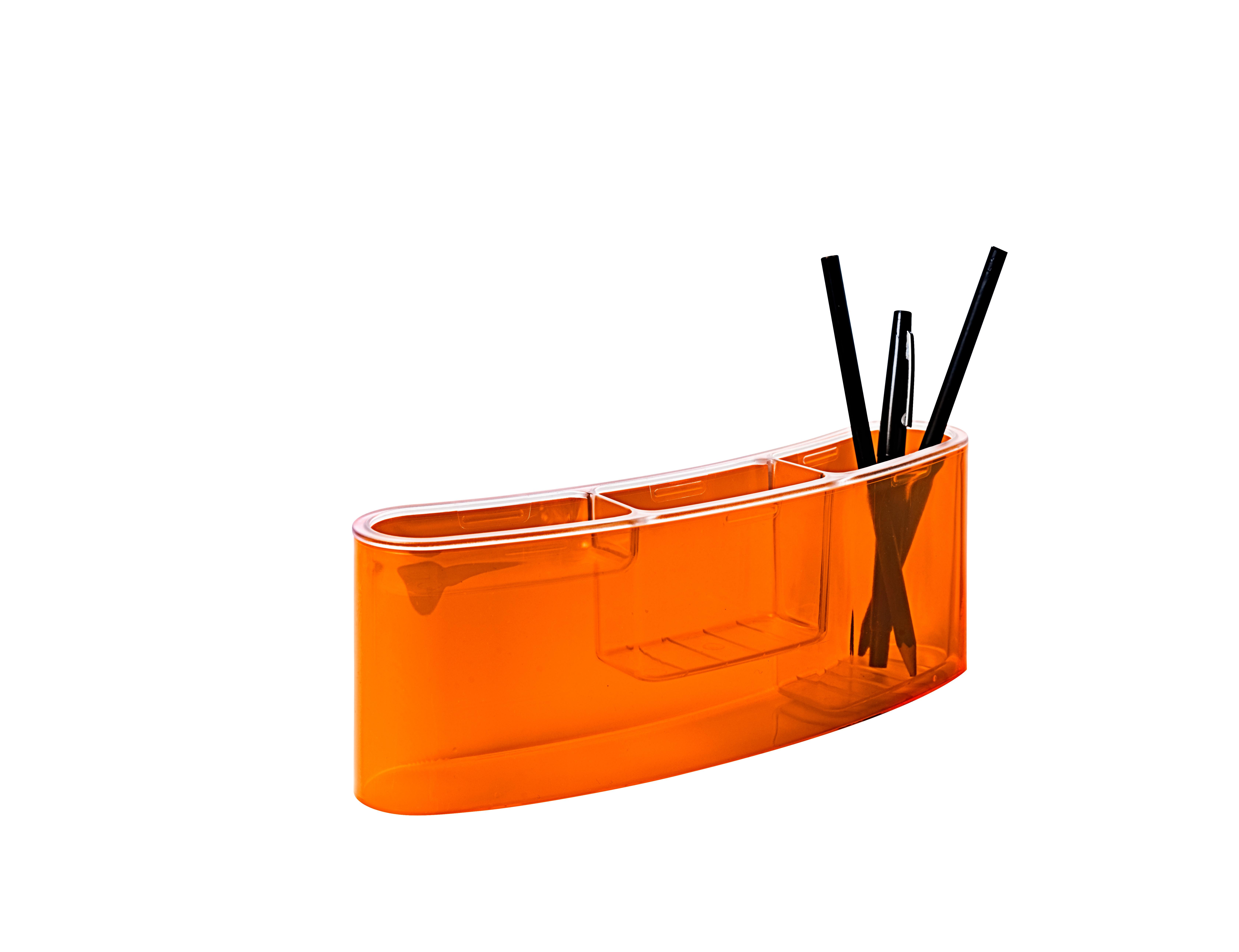 Styro styropen desk tidy NEONline, neon-orange  