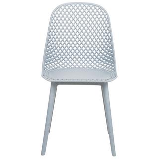 Beliani Esszimmerstuhl 4er Set aus Kunststoff Modern EMORY  