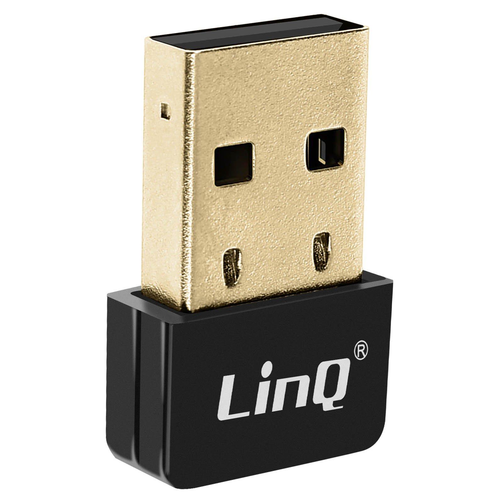 Avizar  Clé WiFi 150Mbps Ultra-Compact LinQ Noir 