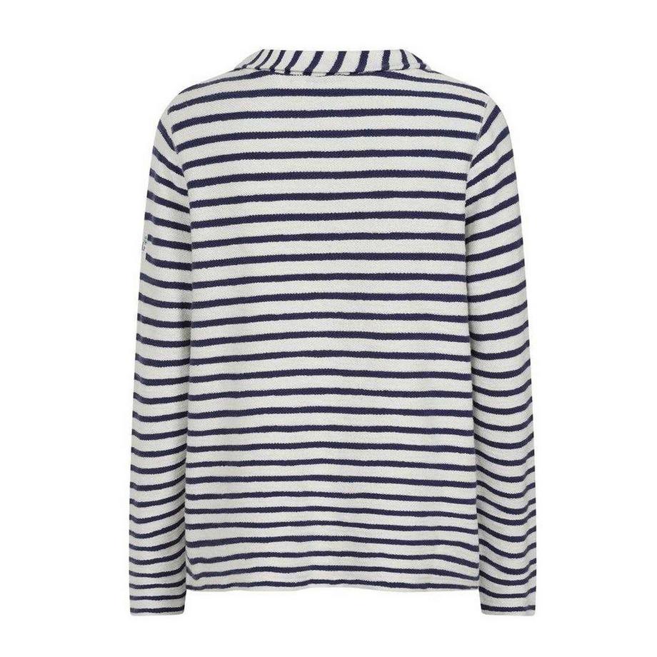 Lazy Jacks Sweatshirt Rayé Col Montant  