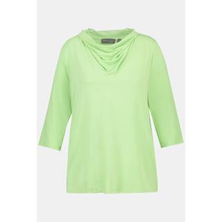 Ulla Popken  Maglia classica con scollo a goccia e maniche a 3/4 