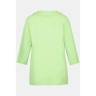 Ulla Popken  Maglia classica con scollo a goccia e maniche a 3/4 