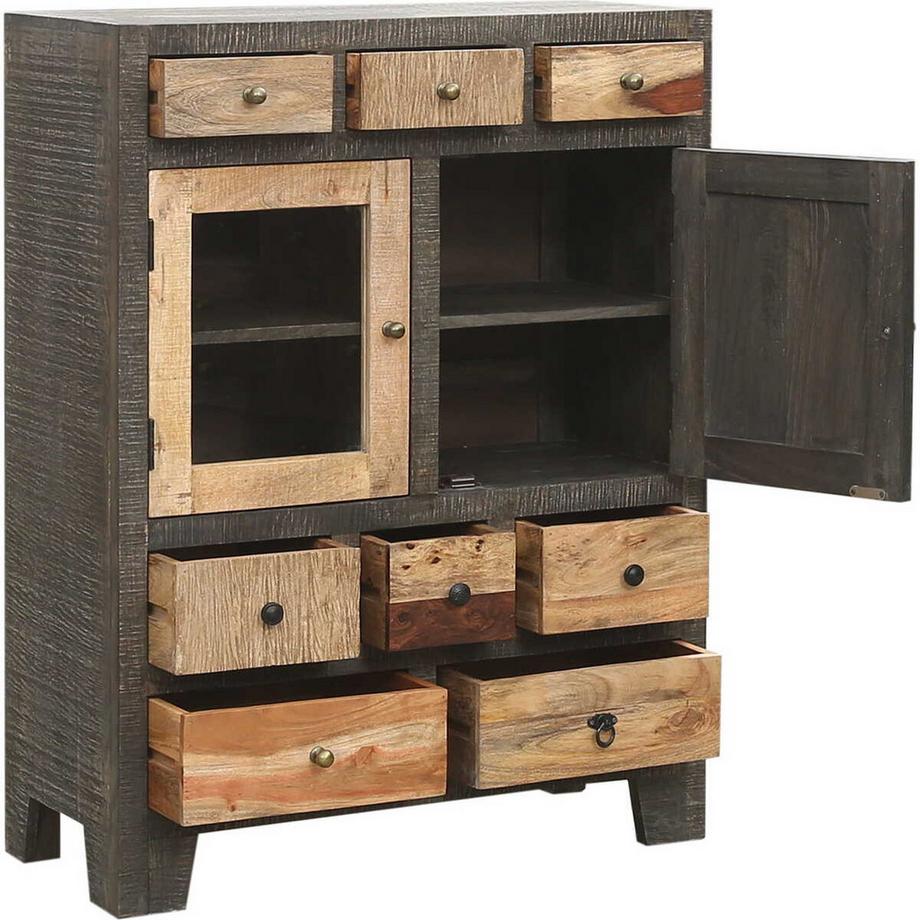 mutoni Commode Tarim Mango naturel gris 118  