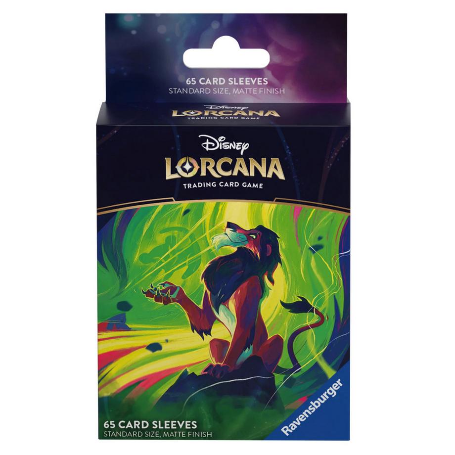 Disney Lorcana 6: Azurite Sea - Kartenhüllen "Scar" (65 Sleeves)
