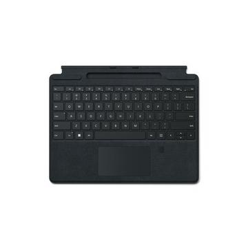 Surface Pro Signature Keyboard with Fingerprint Reader Nero  Cover port QWERTZ Svizzere