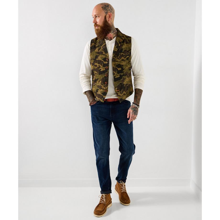 Joe Browns Gilet en tissu motif camouflage  