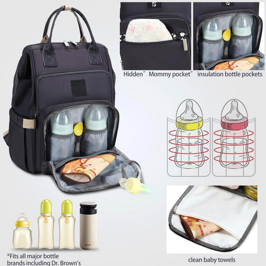 Only-bags.store Sac à langer imperméable  