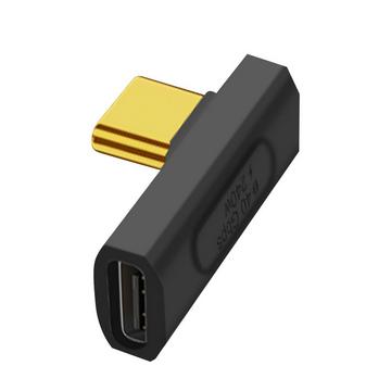 Adaptateur USB C - USB C Femelle Coudé