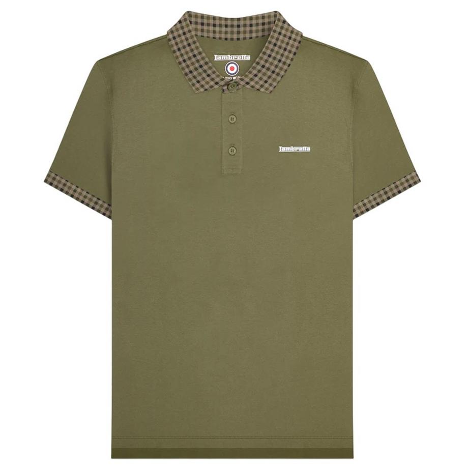 Ss25 Maglietta Polo Percalle, A Quadretti
