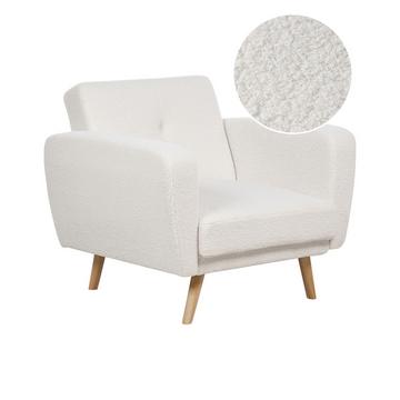 Fauteuil en Bouclé Rétro FLORLI