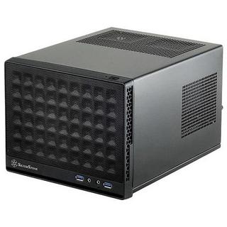 SilverStone  SG13 Mini Tower Schwarz 