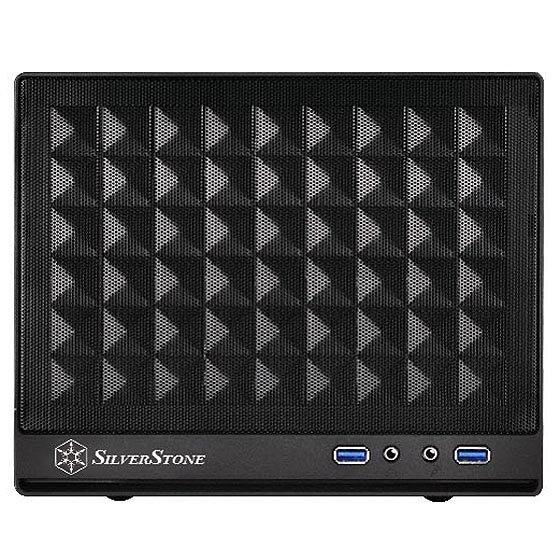 SilverStone  SG13 Mini Tower Schwarz 