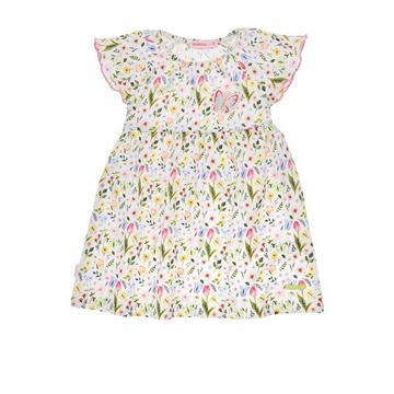 Kleinkinder Kleid Blumenallover