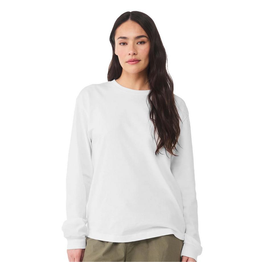 Bella + Canvas T-shirt Pesante Boxy Maniche Lunghe  