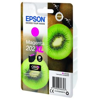 EPSON  Kiwi Singlepack Magenta 202XL Claria Premium Ink 