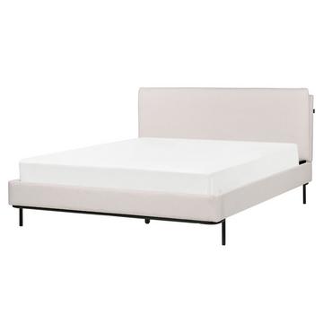 Lit avec sommier en Tissu Scandinave CORIO