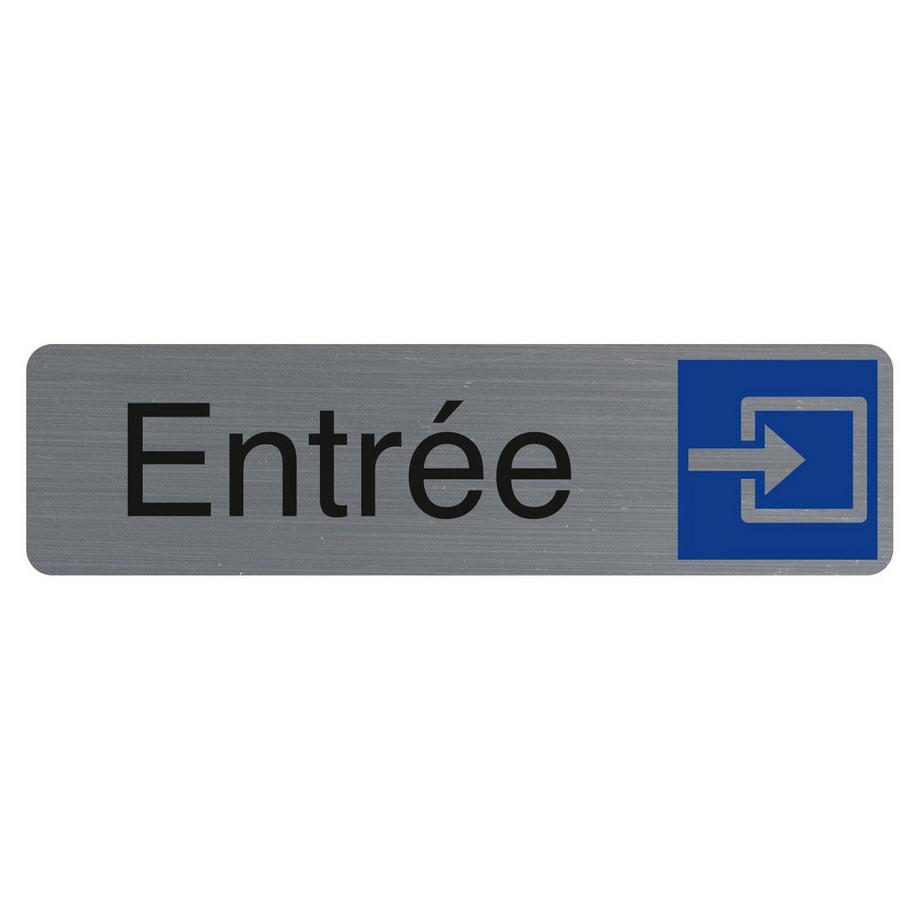 Selbstklebendes Türschild Eingang FR