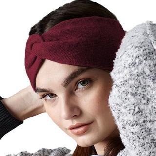 Beechfield Fascia per Capelli Lavorata a Maglia  