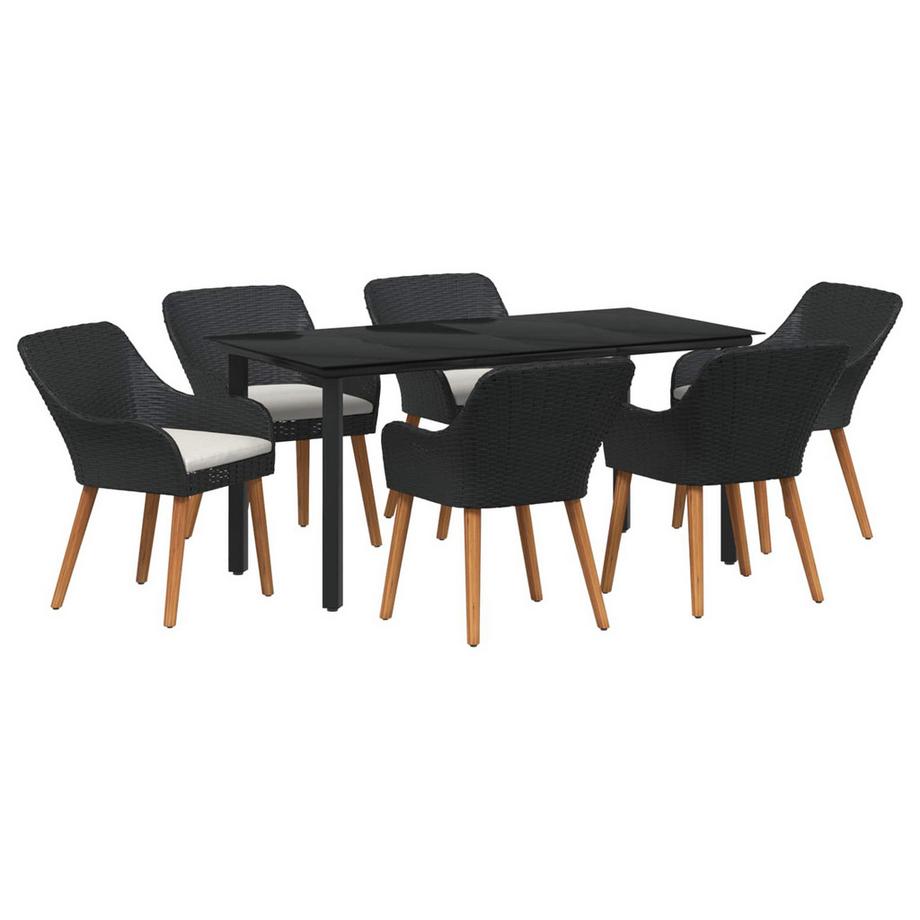 Mobilier de jardin poly rattan