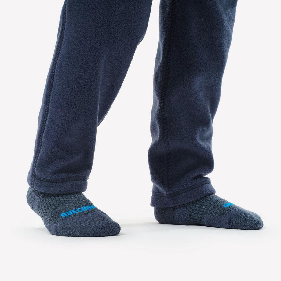 QUECHUA  Fleece-Wanderhose Kinder MH100 synthetisch 