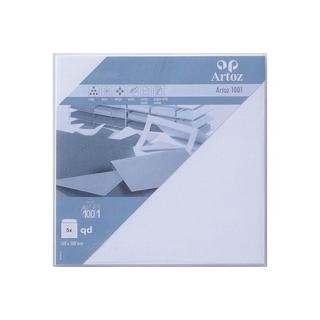 Artoz ARTOZ Couverts 1001 160x160mm 100g, weiss 5 Stück  