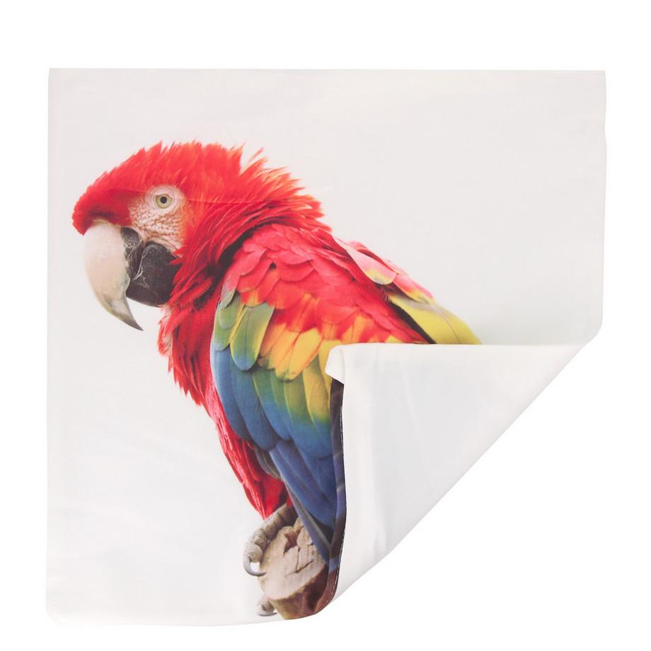 Avizar 2 Stk. Kissenbezüge Roter Ara  