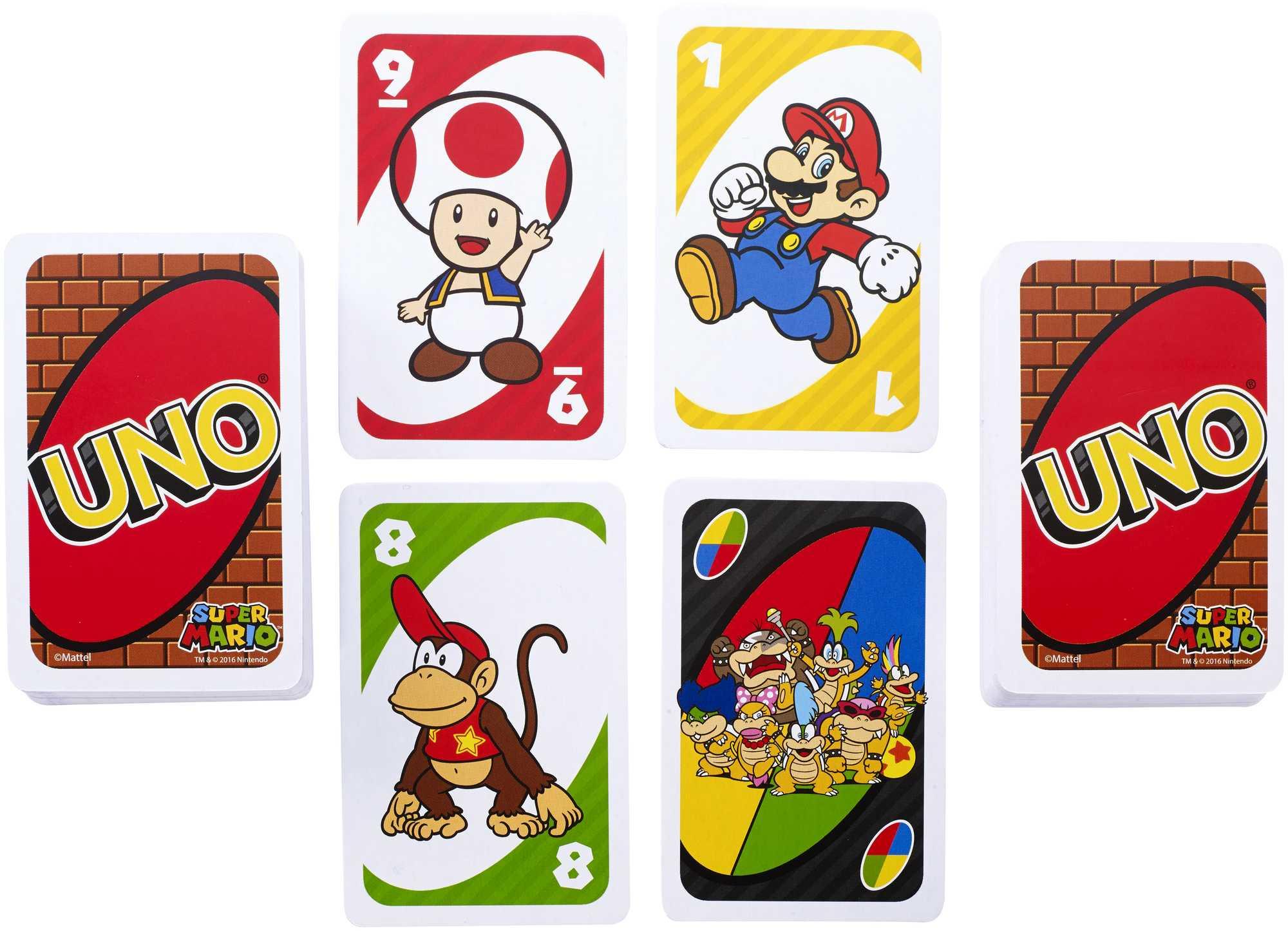 Mattel Games  UNO Super Mario 