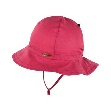 Mädchen Flapper Sonnenhut magenta
