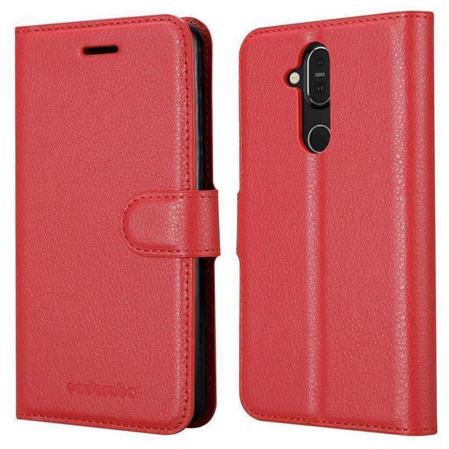 Cadorabo  Hülle für Nokia 7.1 PLUS  X7 Standfunktion, Kartenfach 