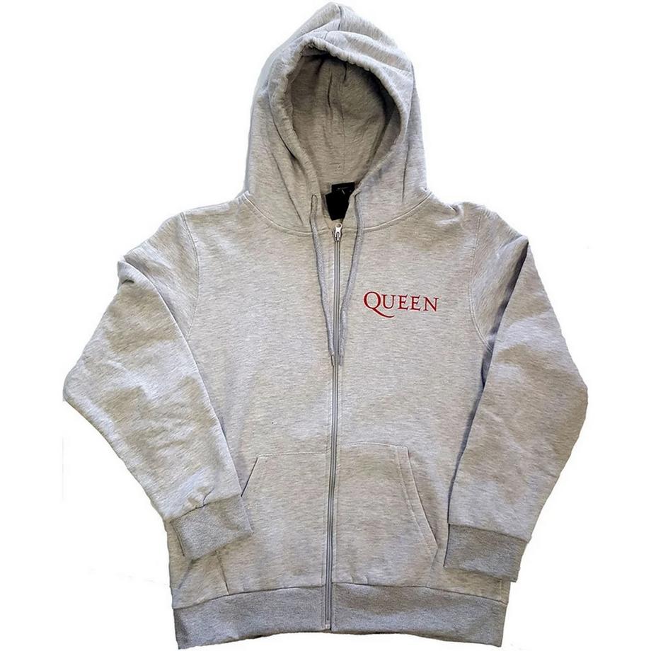 Classic Felpa Con Cappuccio E Zip Intera Cresta
