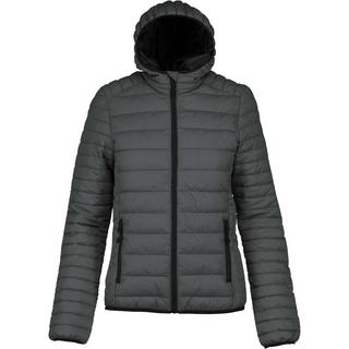 Kariban  daunenjacke für damen légère capuche 