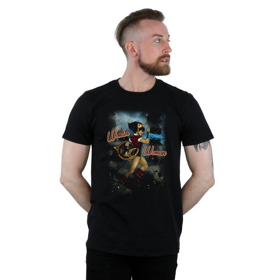 DC COMICS Wonder Woman T-Shirt Stampata  