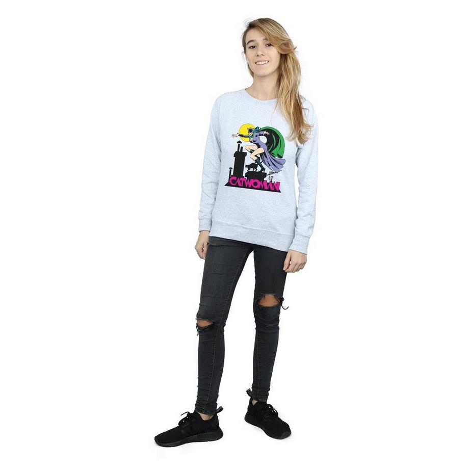 DC COMICS Catwoman Felpa Stampata  