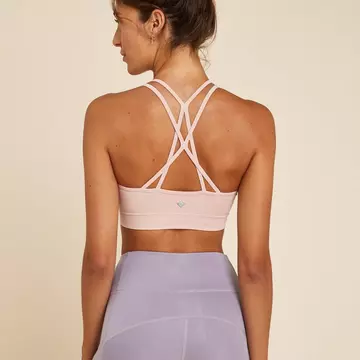 Bustier dynamisches Yoga - rosa