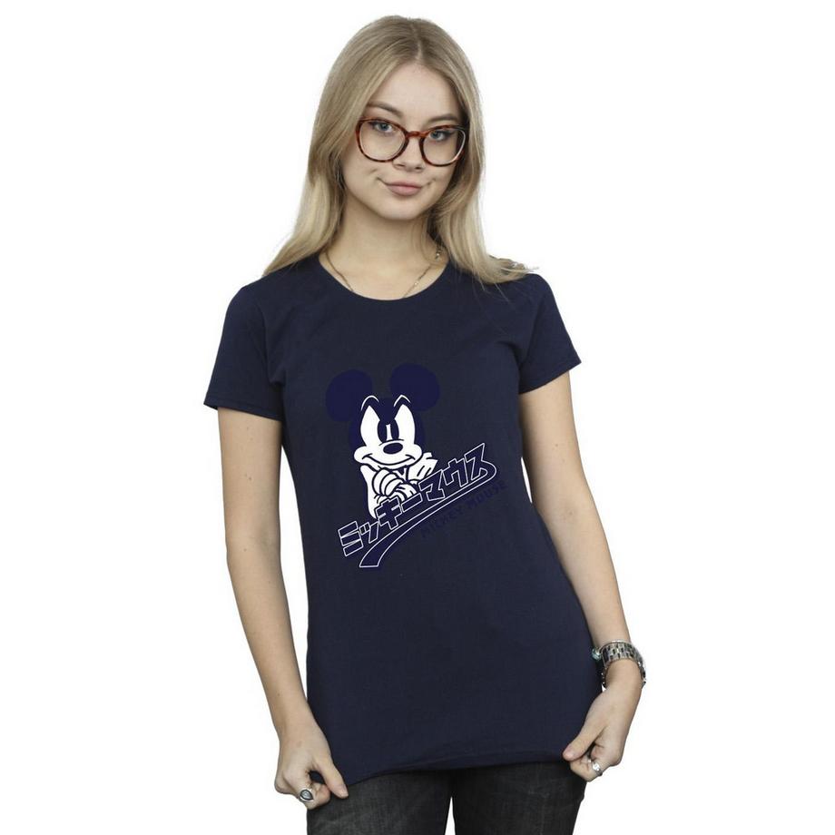 Disney Mickey Mouse Japanisches Logo T-Shirt  