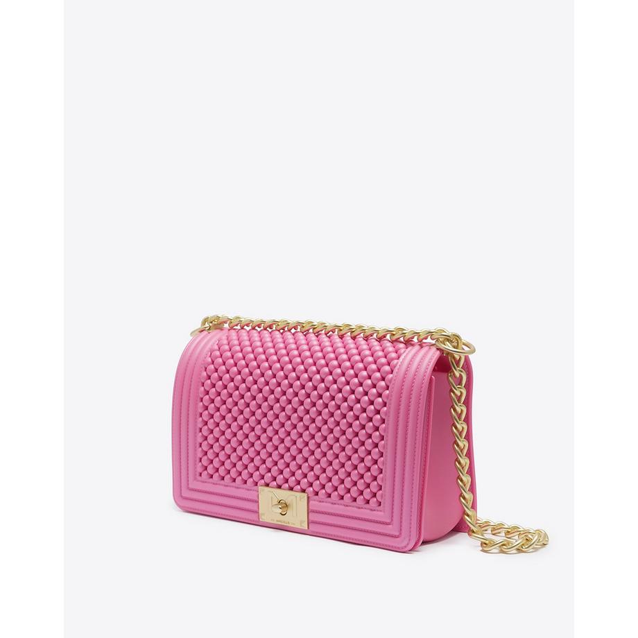 Marc Ellis Sac à main à rabat perlé  