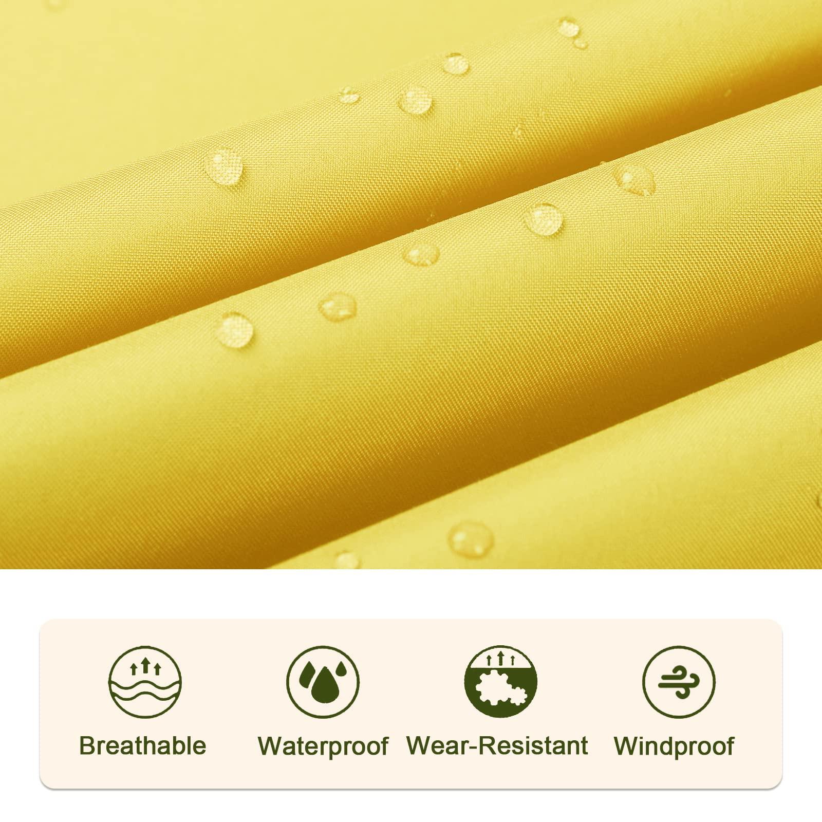 Alopini Mantella antipioggia con cappuccio cerniera riutilizzabile  